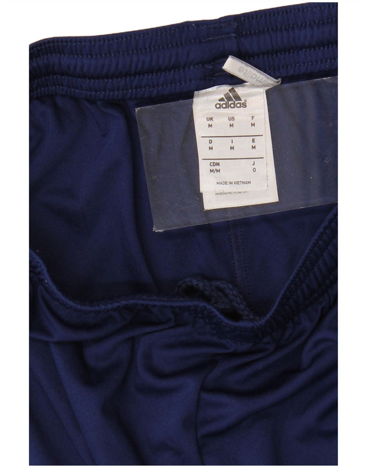 Pantaloni scurți sport pentru bărbați Adidas Climalite, poliester mediu bleumarin
