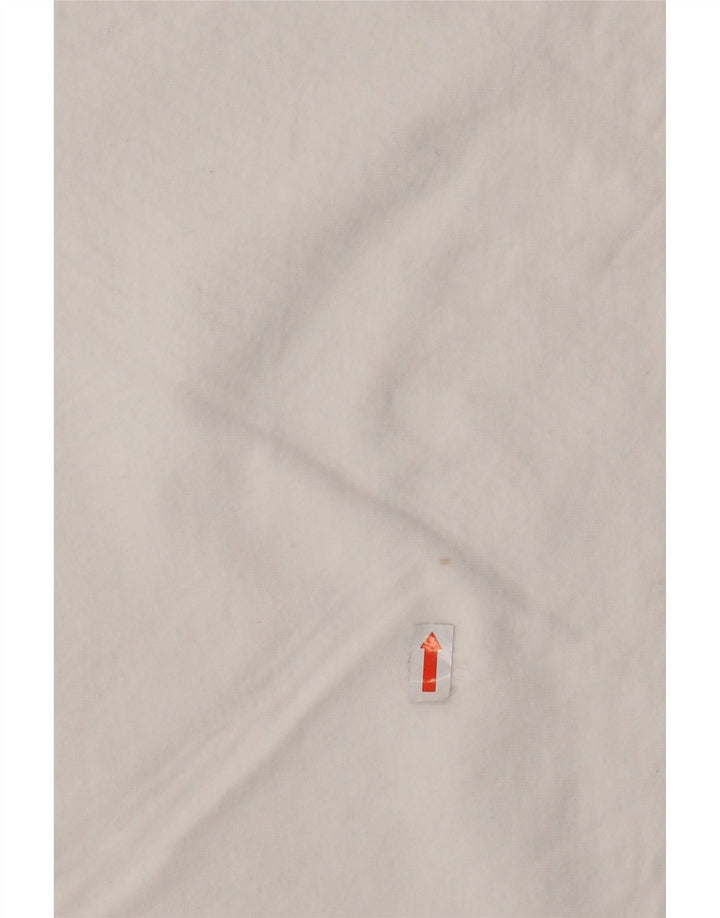 Tricou pentru femei NIKE Top UK 12 Medium White Bumbac