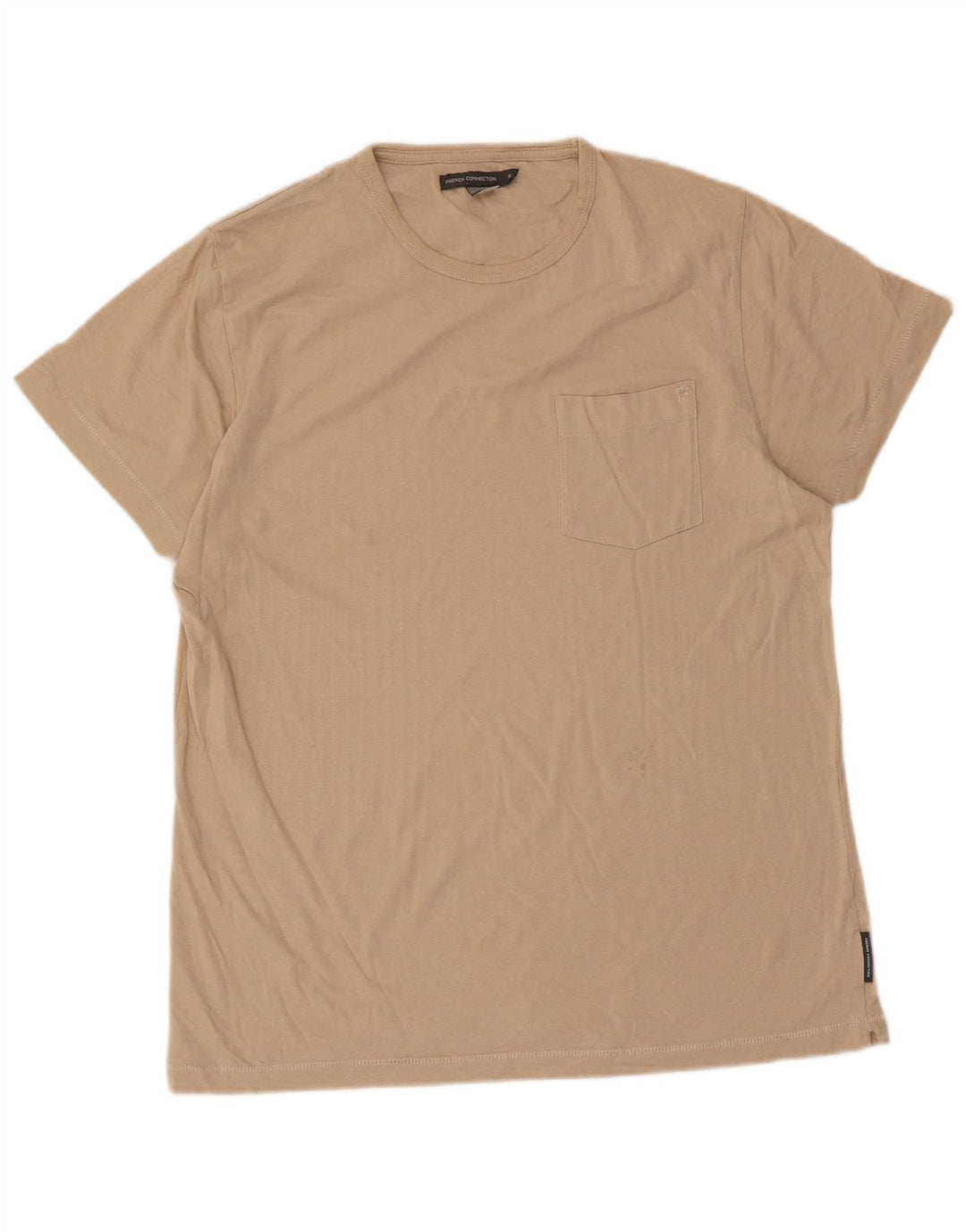 Tricou pentru bărbați French Connection Top XL Bej Bumbac