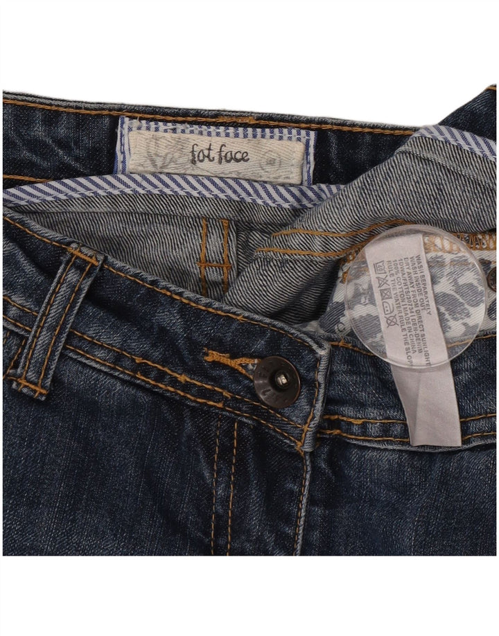 Pantaloni scurți din denim pentru femei Fat Face W32 Large Blue Bumbac