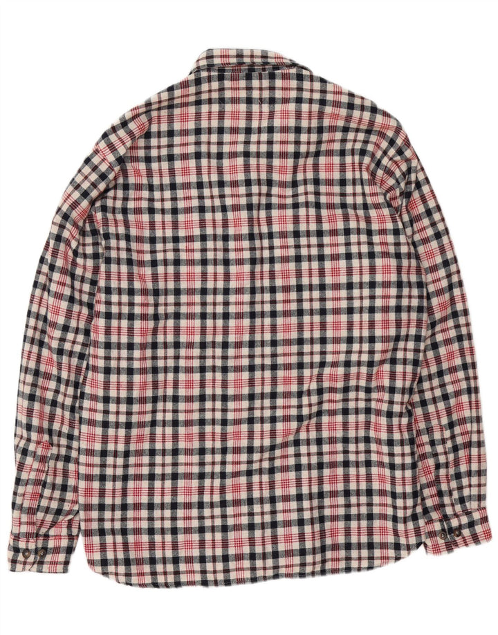 Cămașă pentru bărbați Bailo Cămașă de flanel XL Lână cu carouri multicolore