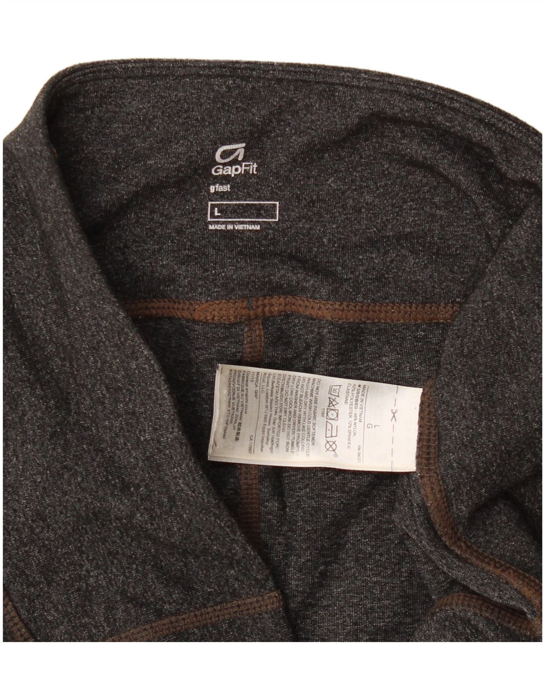 Leggings pentru damă Gap UK 14, mare, gri, nailon cu pete