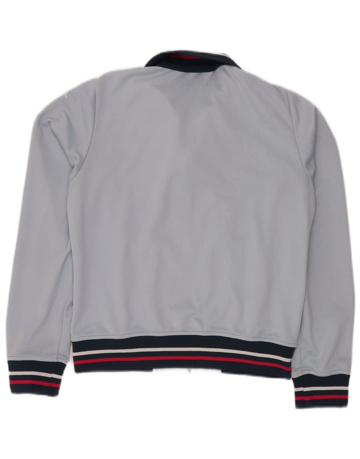 Jachetă de trening KAPPA pentru femei UK 14, mare, albastru, poliester