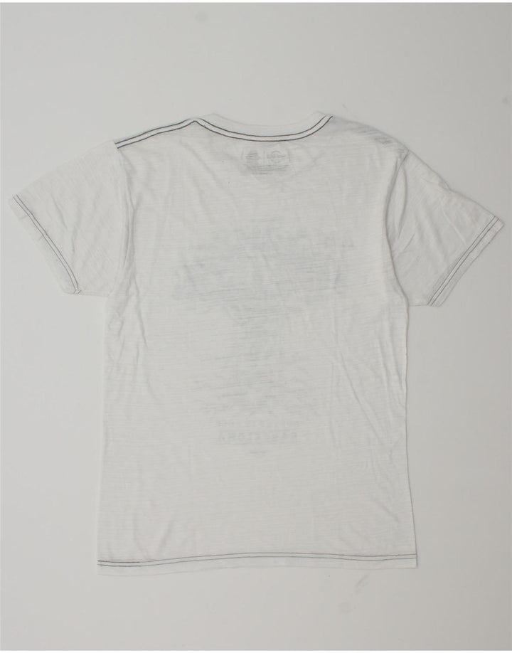 Tricou grafic Barcelona pentru bărbați Hard Rock Cafe Top mic poliester alb
