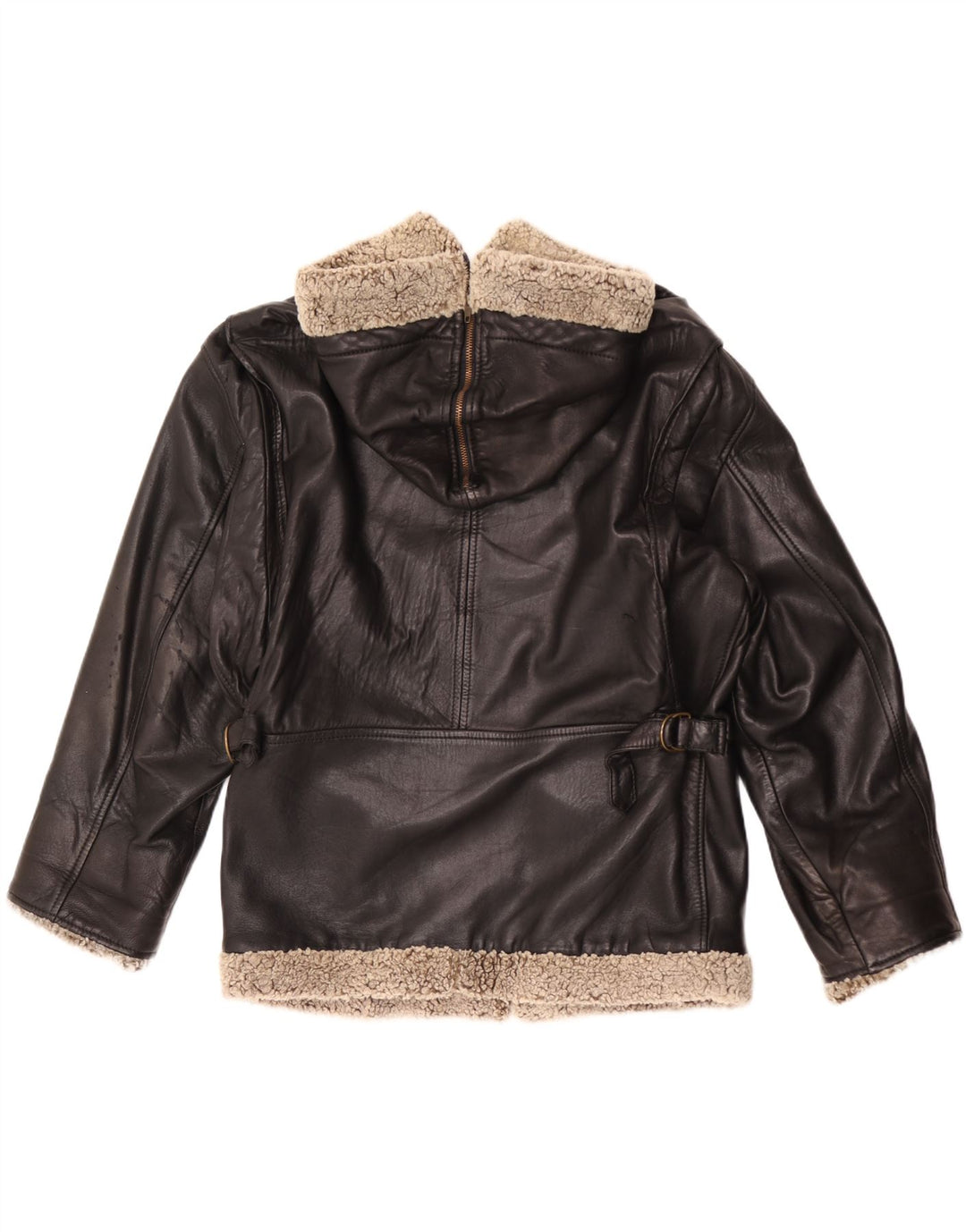 Jachetă supradimensionată cu glugă pentru femei Henry Cottons IT 42 Medium Black