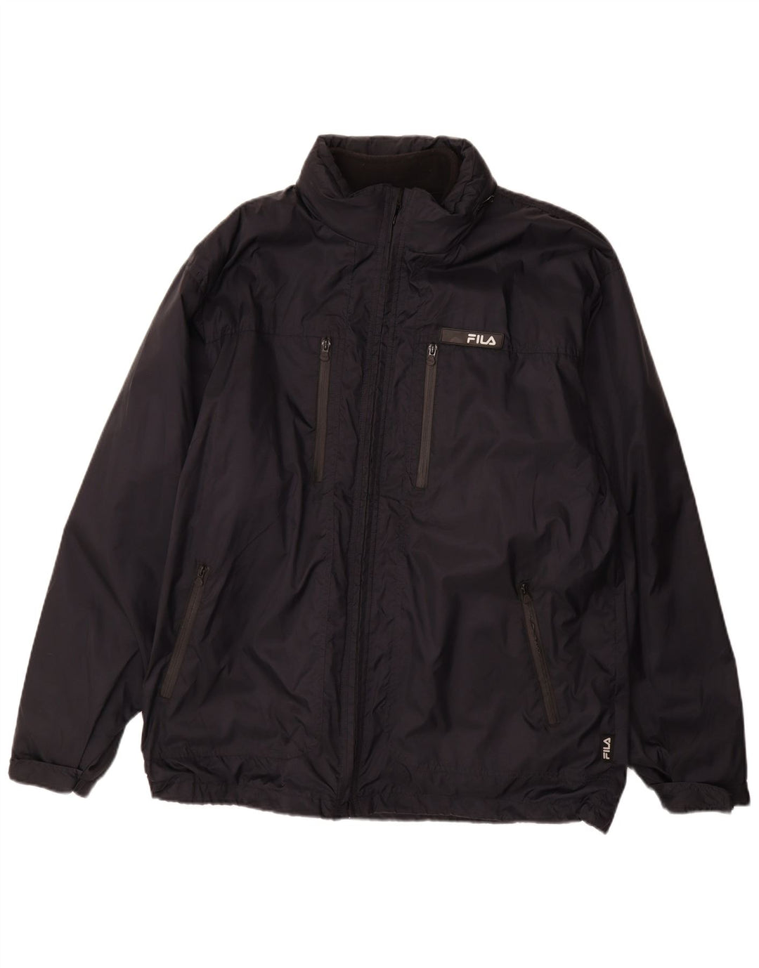 Jachetă de vânt pentru bărbați FILA UK 44 2XL Bleumarin Poliamidă