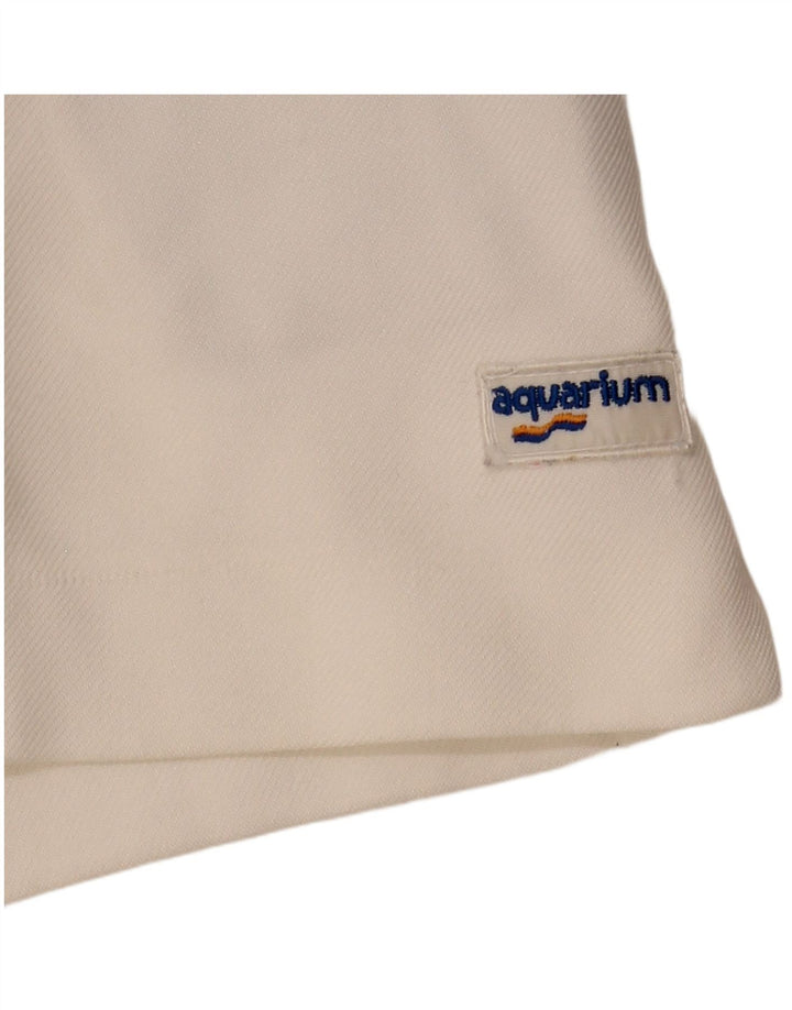 Pantaloni scurți chino pentru bărbați Aquarium W28 Medium White Colorblock