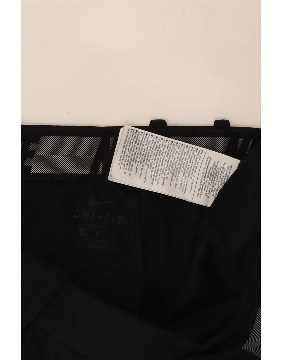 Pantaloni scurți chino pentru bărbați Nike W36 Poliester negru mare