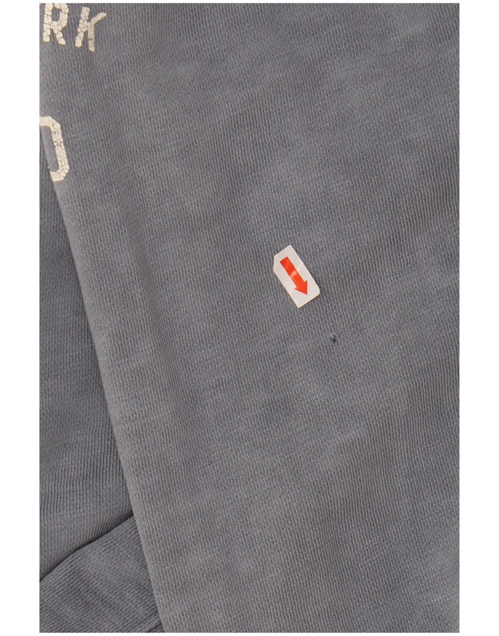 TOMMY HILFIGER Pulover grafic pentru bărbați XL bumbac albastru