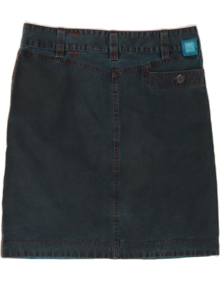 MURPHY & NYE Womens Denim Skirt W30 Medium Blue Cotton Vintage Murphy & Nye and Second-Hand Murphy & Nye from Messina Hembry 