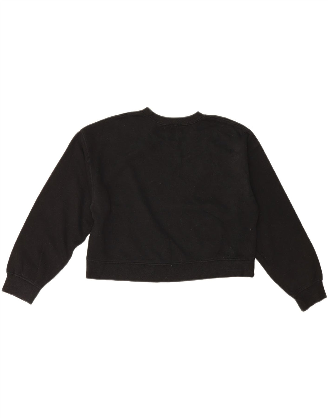 Pulover pentru damă Zara Crop Pulover UK 14 Bumbac mediu negru