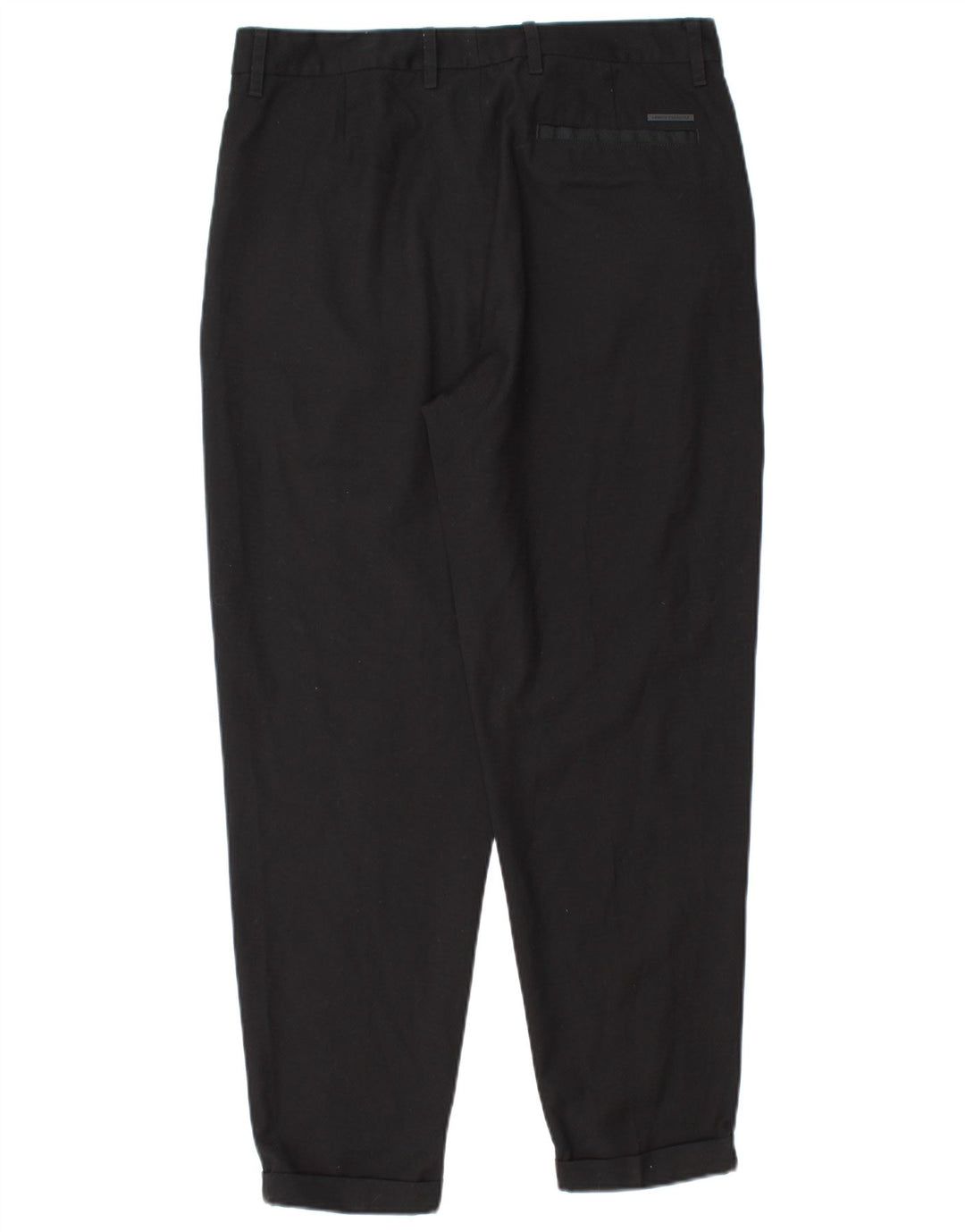 Armani Exchange Pantaloni de costum pentru bărbați L32 L28 Poliester negru