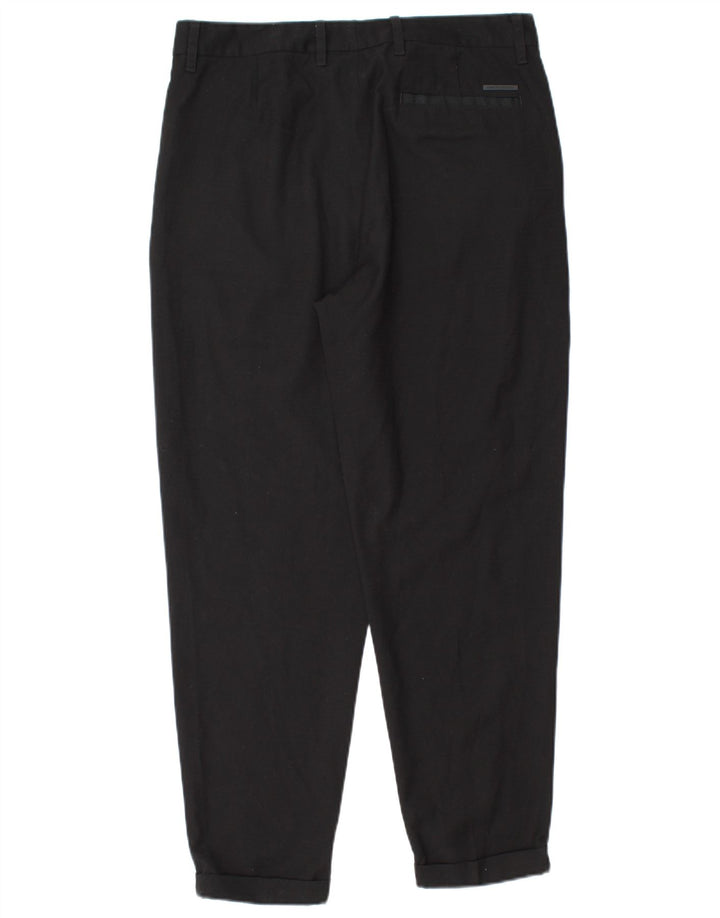 Armani Exchange Pantaloni de costum pentru bărbați L32 L28 Poliester negru