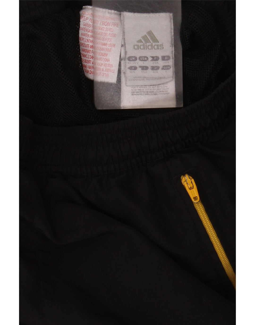 Adidas Băieți Pantaloni Trening Pantaloni Joggeri 13-14 Ani Poliester Negru