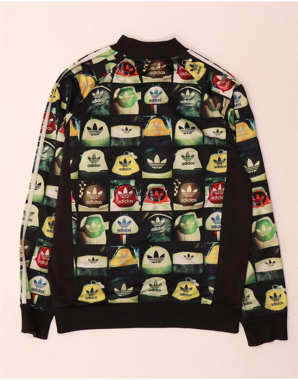 Jachetă de top pentru trening grafic Adidas pentru bărbați, mare, multicolor, poliester