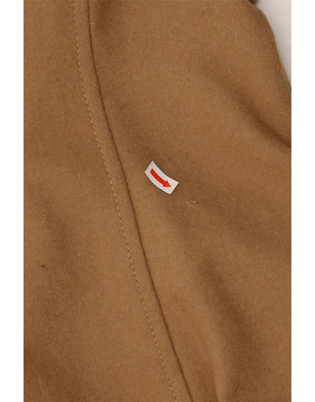 BENETTON Womens Overcoat UK 14 Large Brown Wool Vintage Benetton and Second-Hand Benetton from Messina Hembry 