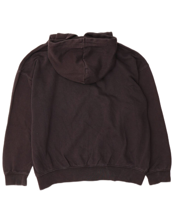 Pulover supradimensionat pentru femei Nike UK 14 bumbac mediu negru