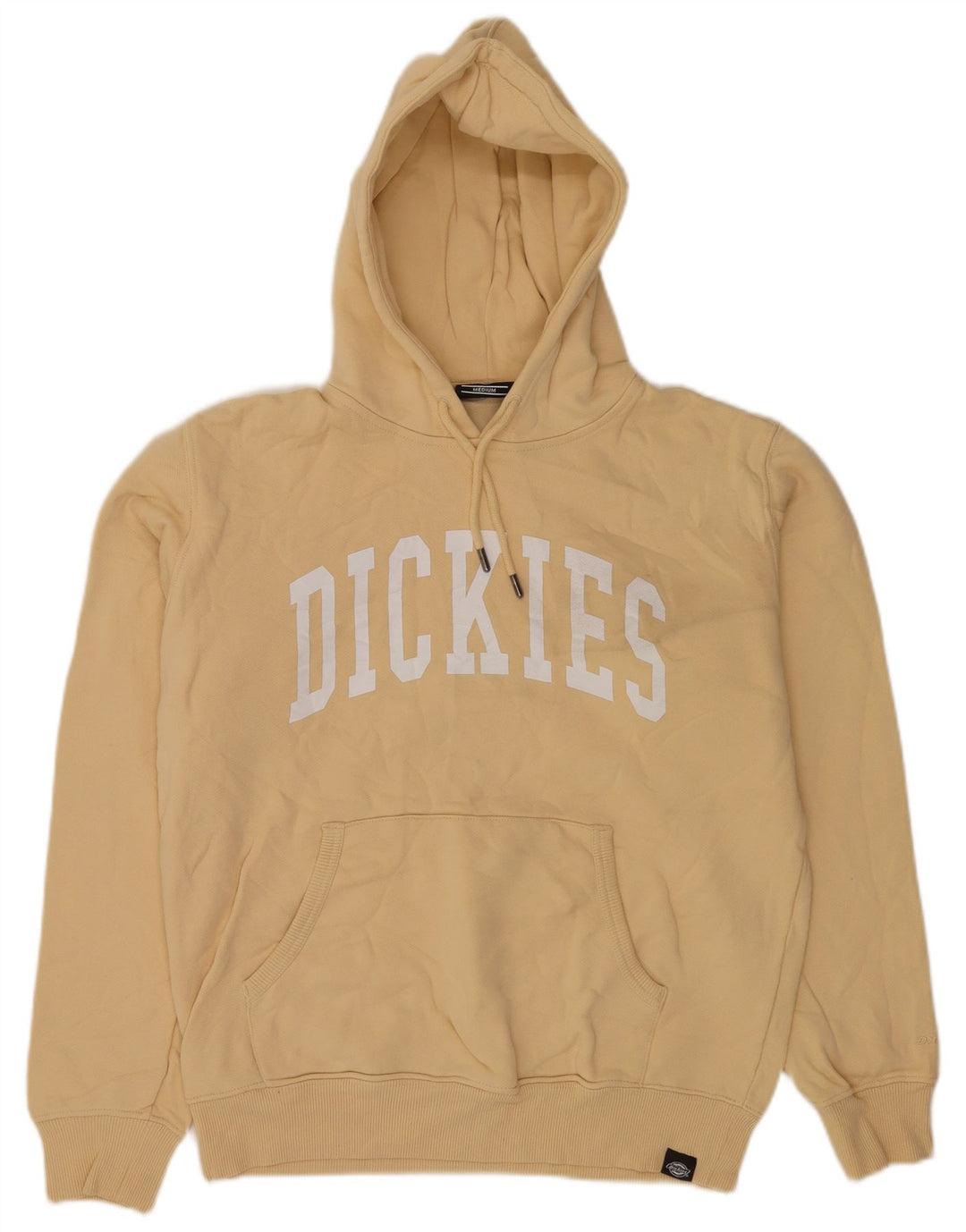 Pulover Dickies pentru bărbați, cu glugă, galben mediu, bumbac