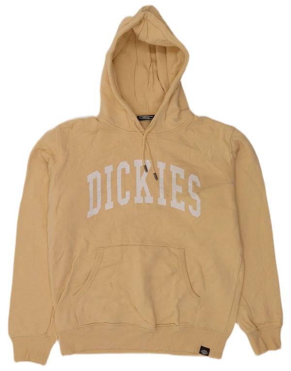Pulover Dickies pentru bărbați, cu glugă, galben mediu, bumbac