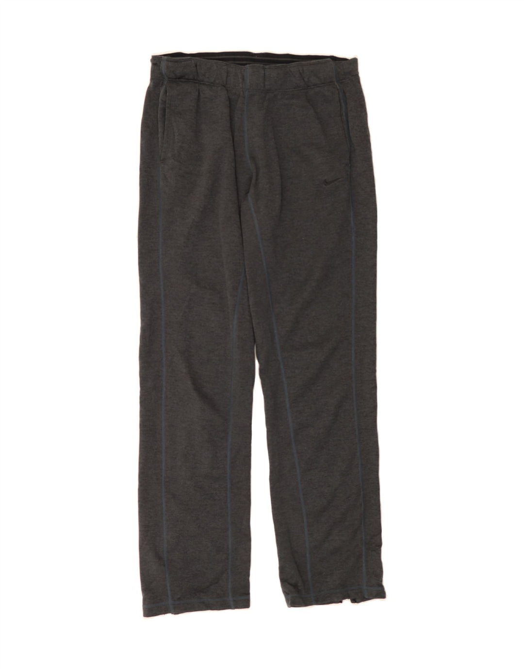 NIKE Womens Therma-Fit Tracksuit Trousers UK 14 Medium  Grey Polyester Vintage Nike and Second-Hand Nike from Messina Hembry 