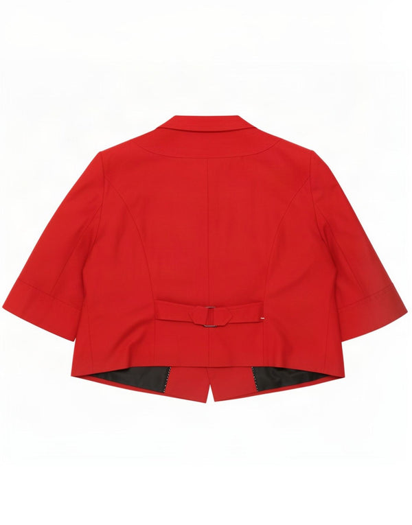 Jachetă Bolero cu mânecă scurtă pentru femei Marks & Spencer, UK 22 3XL, roșu