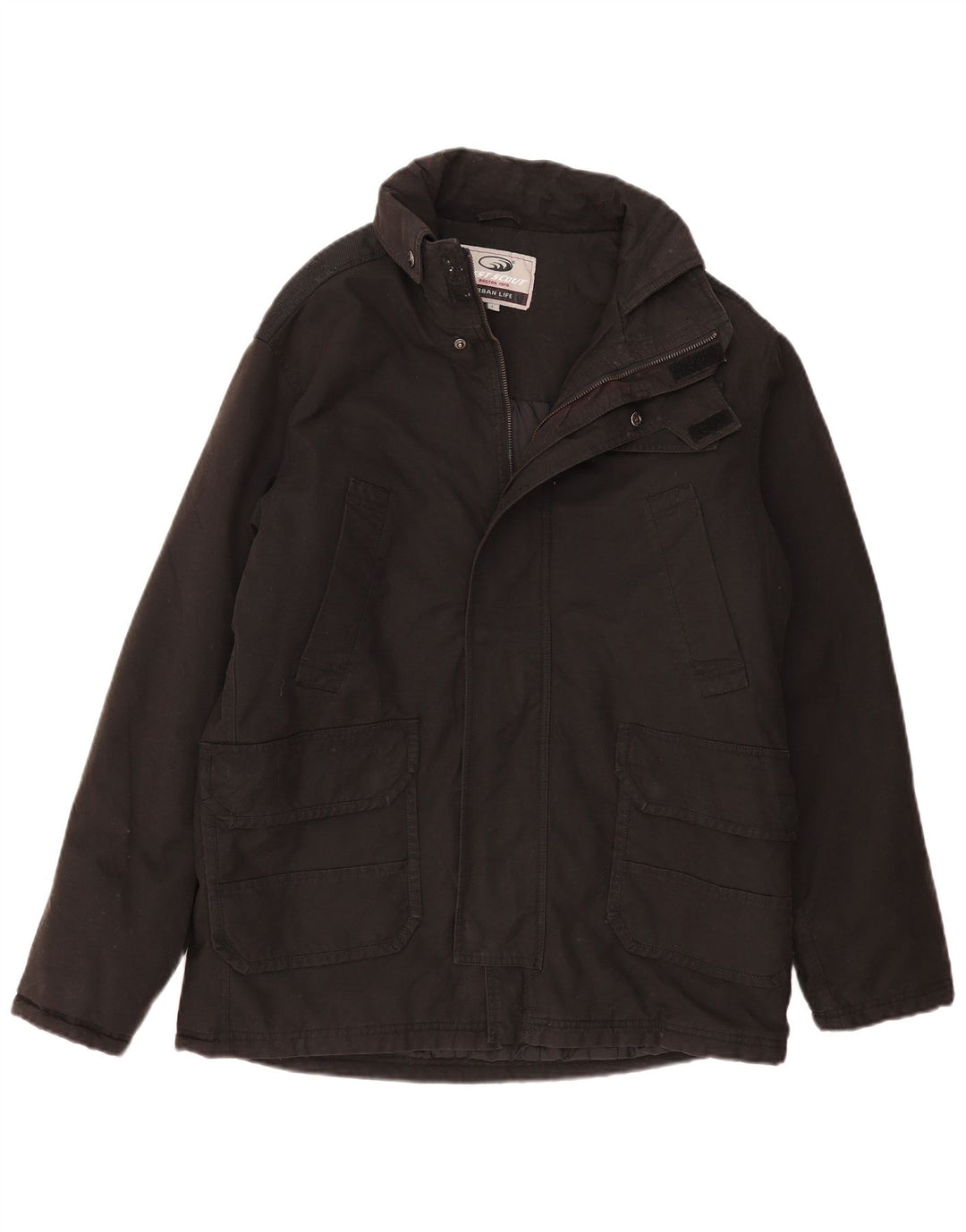 WEST SCOUT jachetă de vânt pentru bărbați UK 40 mare, negru, bumbac