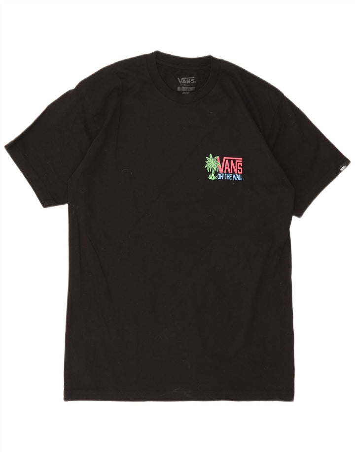 Tricou grafic Vans Classic Fit Top Bumbac mediu negru
