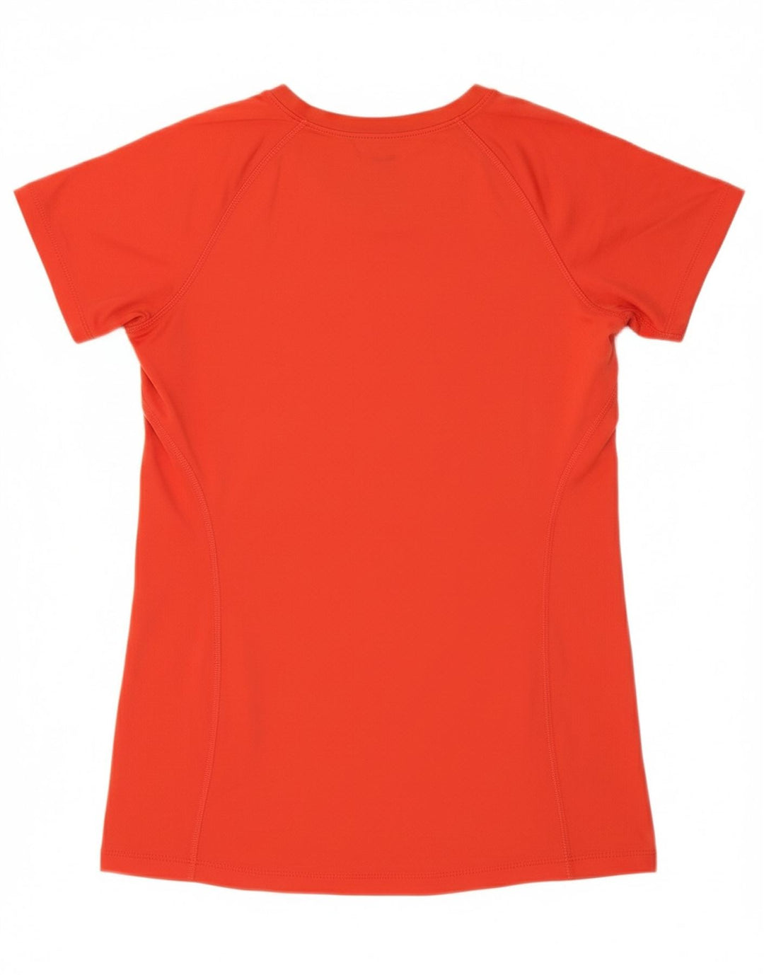 NIKE Womens Dri Fit T-Shirt Top UK 12 Medium Red Polyester