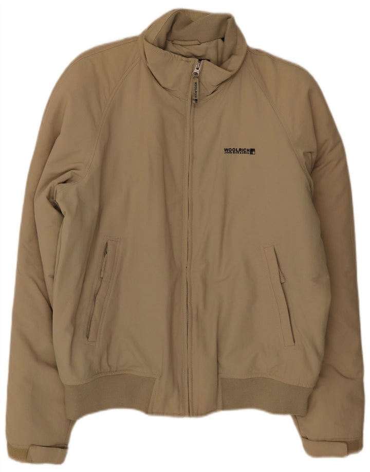 Bomber pentru bărbați Woolrich UK 40 Large Beige