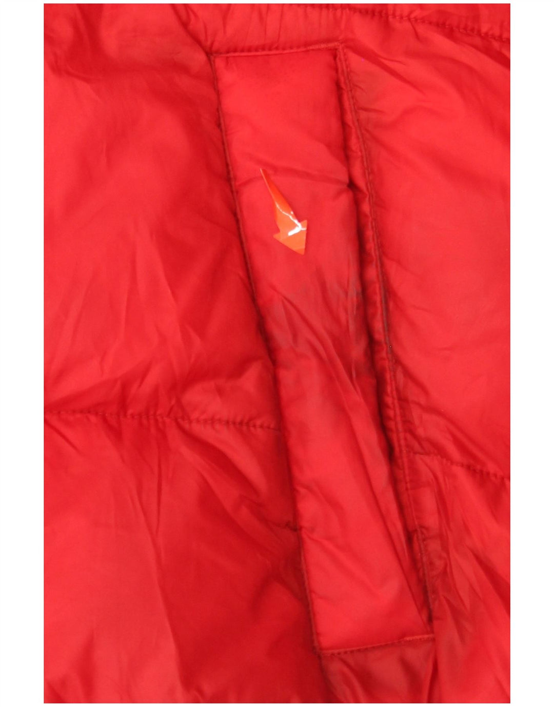 TOMMY HILFIGER Jachetă căptușită cu glugă pentru bărbați UK 40, roșu mare, color block