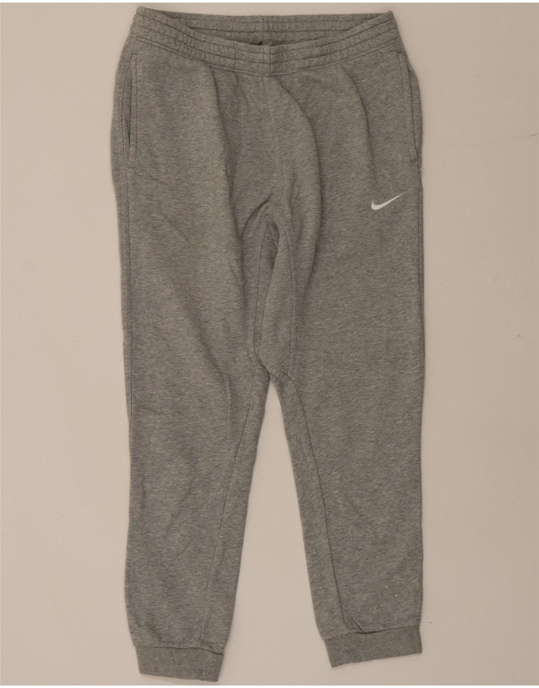 Pantaloni de trening Nike pentru bărbați Joggeri din bumbac gri mediu