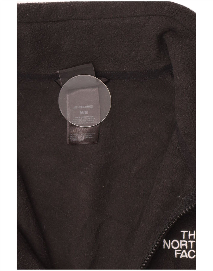 The North Face Mens Liner Fleece Jacket UK 38 Medium Black Poliester