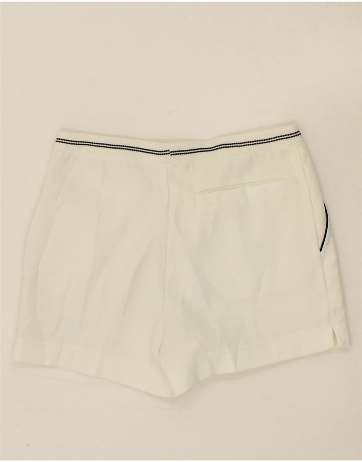 VINTAGE Girls Chino Shorts 13-14 Years White Vintage Vintage and Second-Hand Vintage from Messina Hembry 