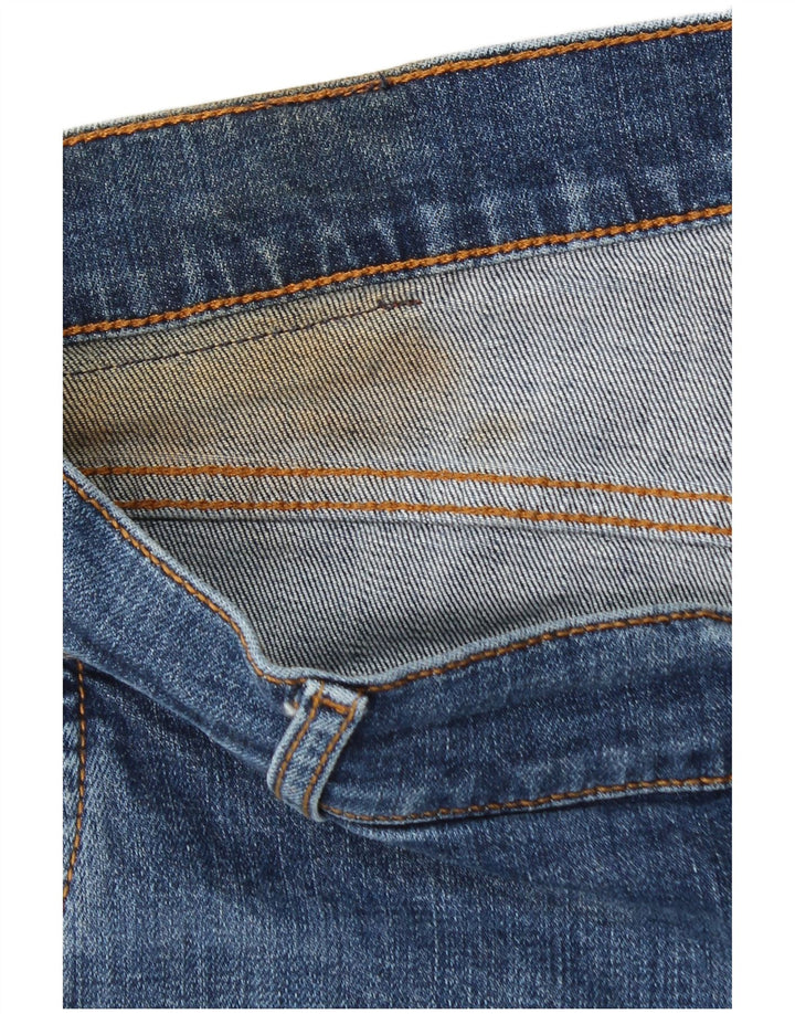 Pantaloni scurți din denim pentru bărbați Roy Rogers W34, mare, albastru, bumbac