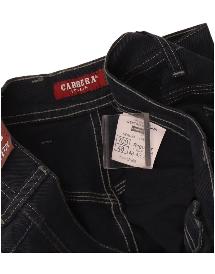 Blugi drepti pentru bărbați Carrera IT 48 Medium L33 L34 Bumbac bleumarin