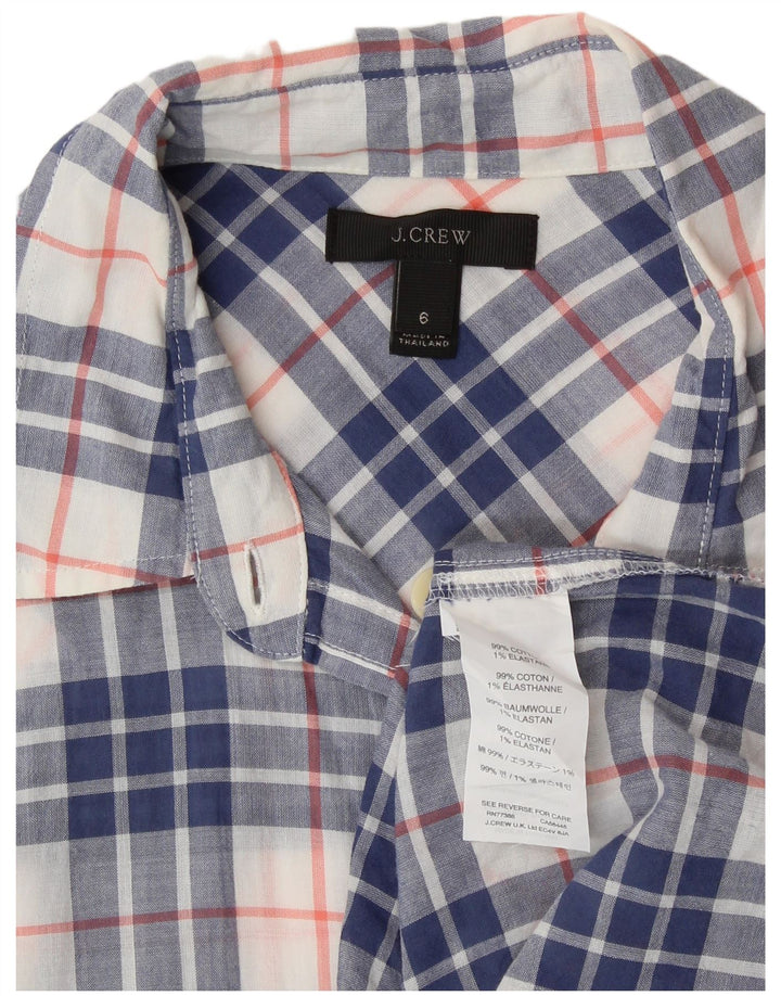 Cămașă pentru femei J. CREW US 6 Medium Blue Check Bumbac
