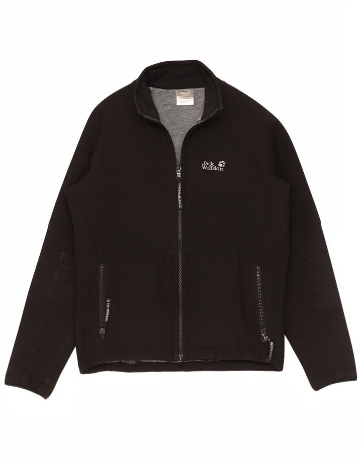 Jack Wolfskin Bomber Jacket pentru femei UK 36/38 Poliester mediu negru