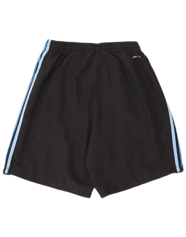 Pantaloni scurți sport pentru bărbați Adidas Climalite, poliester mediu negru