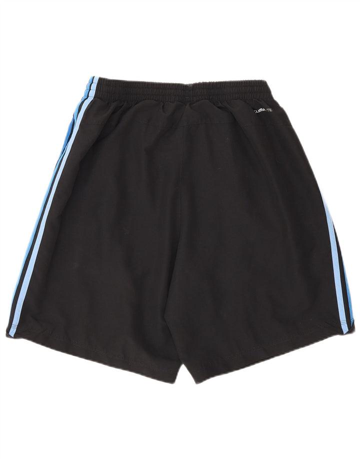 Pantaloni scurți sport pentru bărbați Adidas Climalite, poliester mediu negru