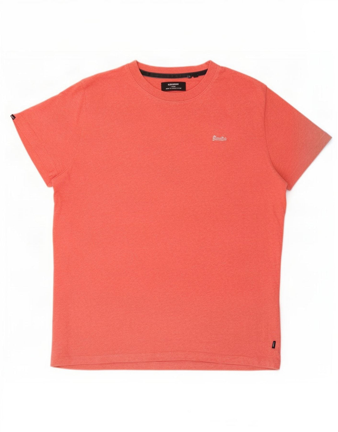 Tricou Superdry pentru bărbați Top mare, roșu, bumbac cu pete