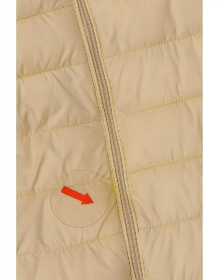 Jack Wills Jachetă căptușită pentru femei UK 10 Small Yellow