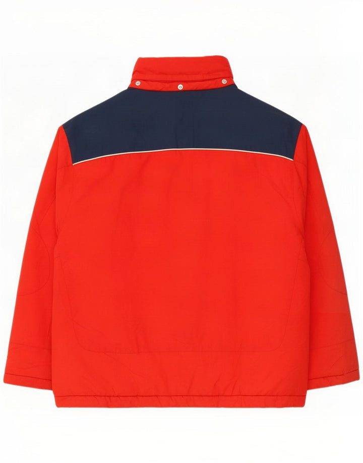 Jachetă căptușită pentru băieți Nike 12-13 ani, mare, roșu, nailon color block