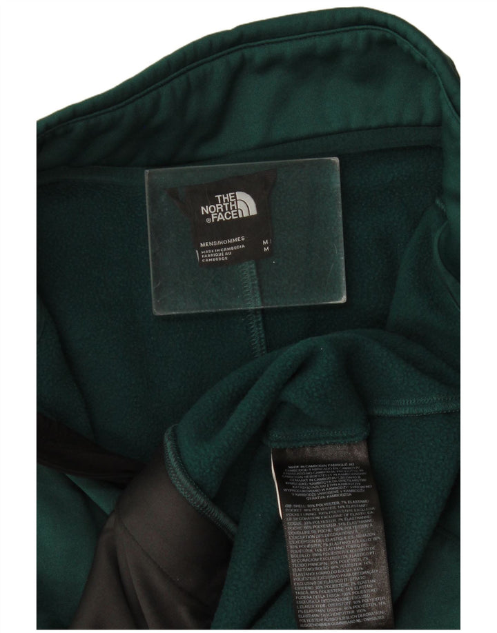 Jachetă de trening pentru bărbați The North Face, poliester verde mediu