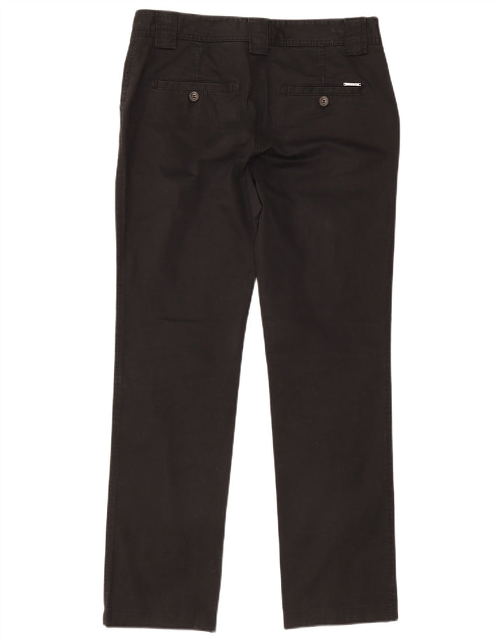 Massimo Dutti Pantaloni Chino Drepți Femei EU 40 Medium W30 L30 Negru