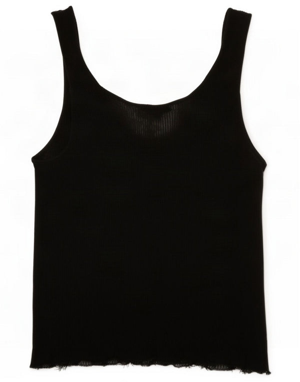 Vest Top Femei Massimo Dutti UK 18 XL Negru
