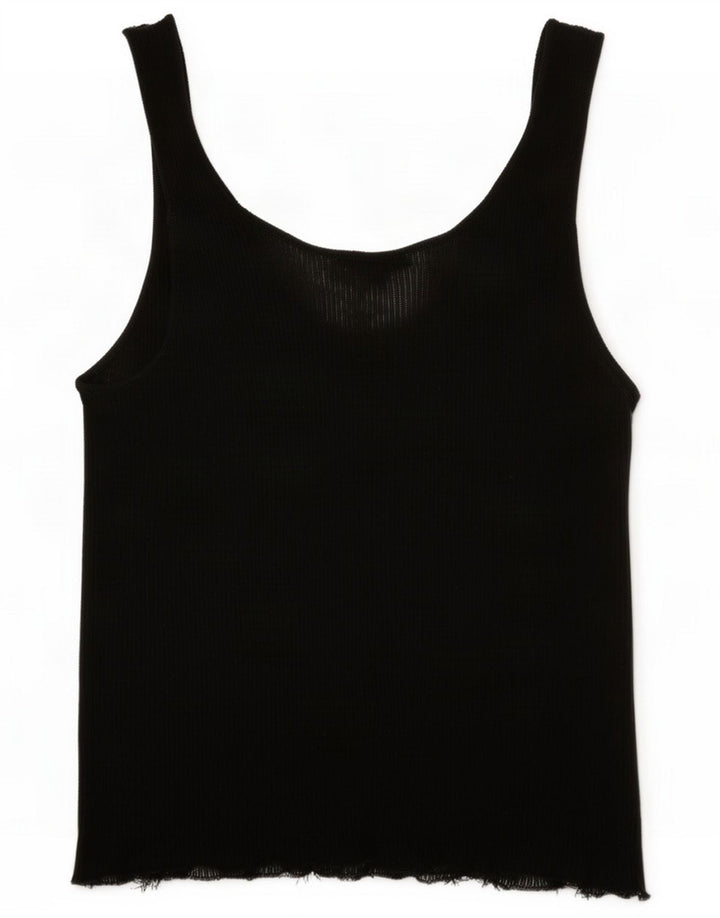 Vest Top Femei Massimo Dutti UK 18 XL Negru