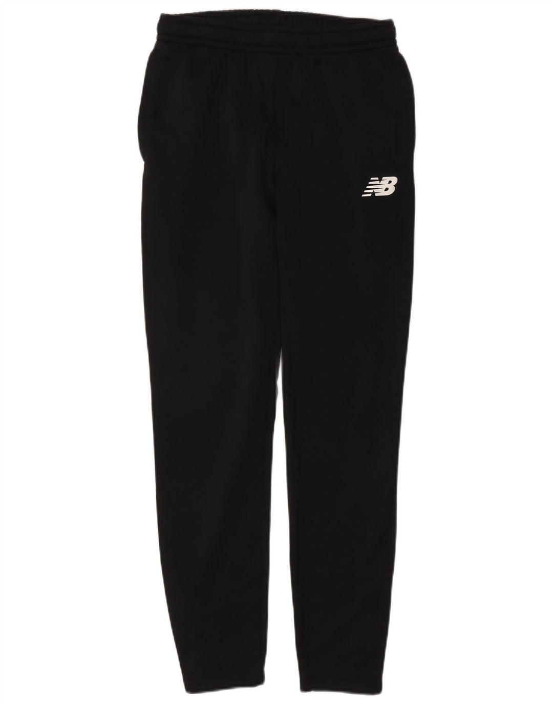 Pantaloni de trening New Balance pentru bărbați, poliester mediu negru
