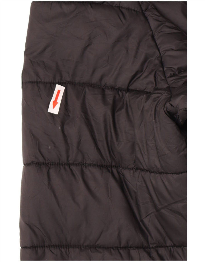 Jachetă căptușită cu glugă Barbour pentru femei UK 14 Poliamidă neagră mare