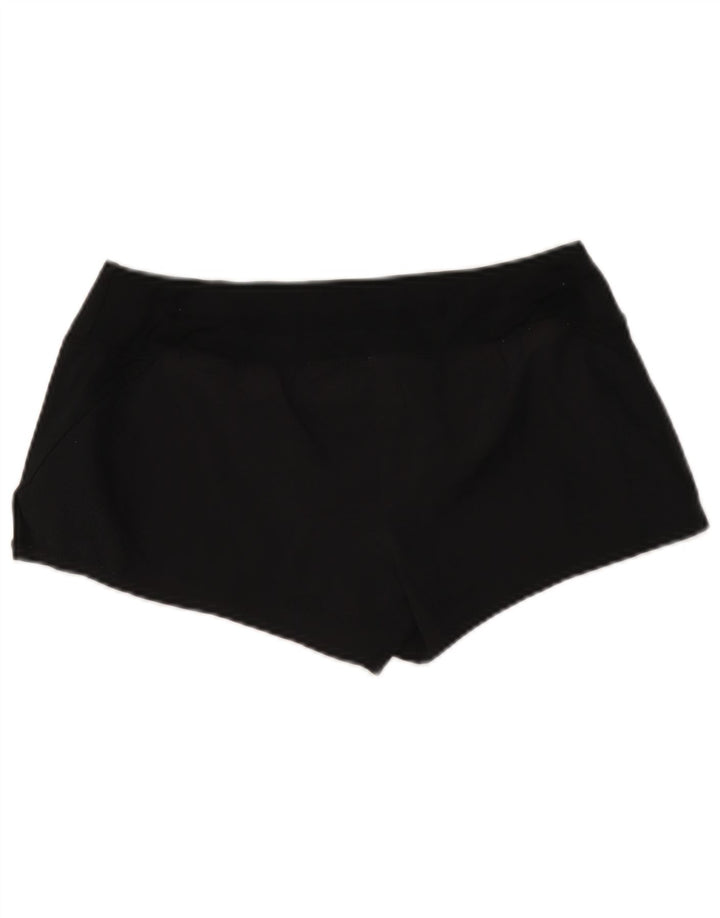 Pantaloni scurți sport Nike Dri Fit pentru femei UK 14 Poliester mediu negru