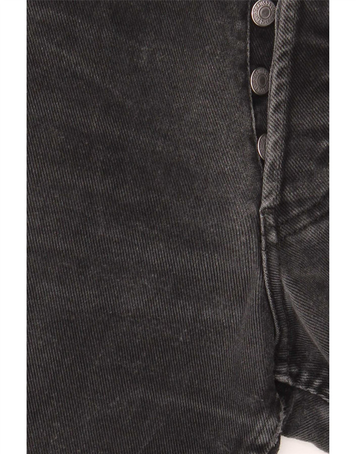 Blugi drepti pentru bărbați Levi's W33 L34 bumbac negru
